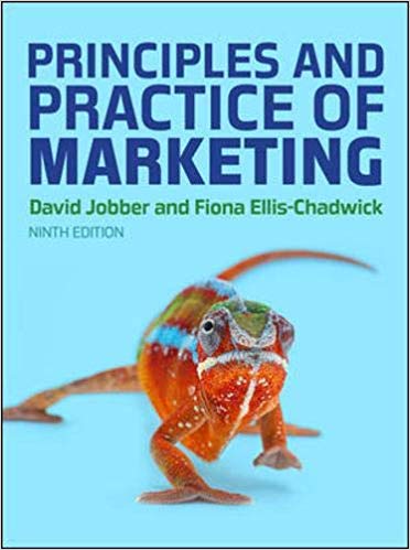 Principles and Practice of Marketing 9th by David Jobber