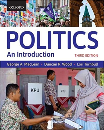 Politics An Introduction 3rd Canadian