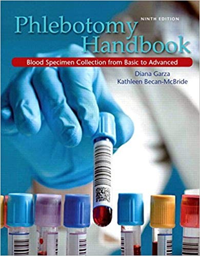 Phlebotomy Handbook 9th by Diana EdD MLS