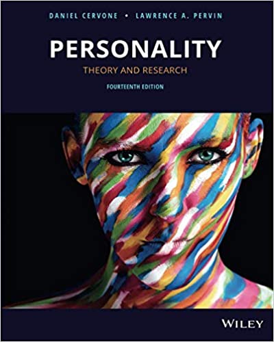 Personality Theory And Research 14Th
