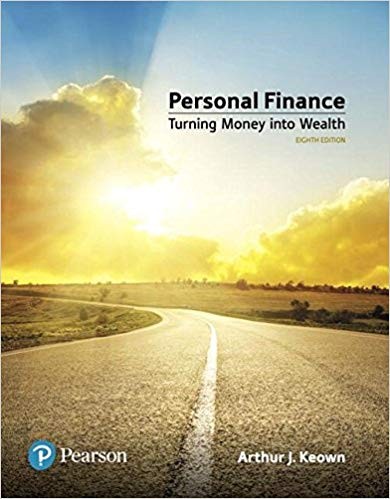 Personal Finance 8th by Arthur J Keown