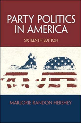 Party Politics In America 16Th