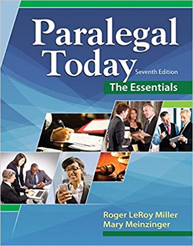 Paralegal Today The Essentials 7th