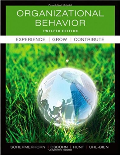 Organizational Behavior 12th by Schermerhor