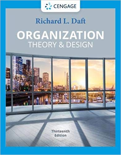 Organization Theory 038 Design 13th
