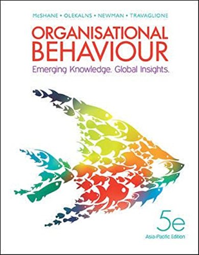 Organisational Behaviour Emerging Knowledge Global Insights 5th