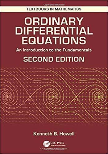 Ordinary Differential Equations An Introduction To The Fundamentals 2Nd
