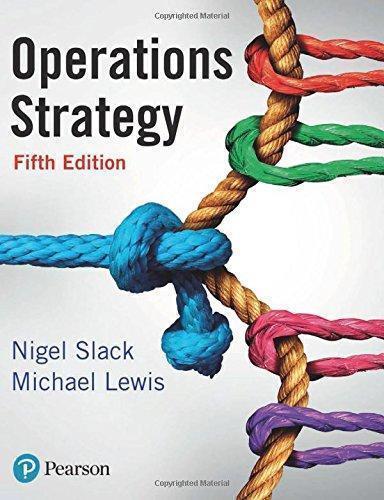 Operations Strategy 5Th