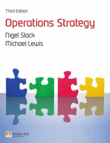 Operations Strategy 3Rd