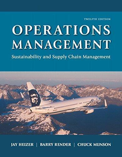 Operations Management Sustainability And Supply Chain Management 12Th