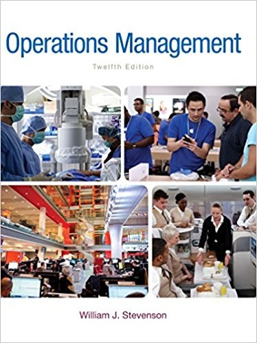 Operations Management 12th by William Stevenson Operations Management 12th by William Stevenson