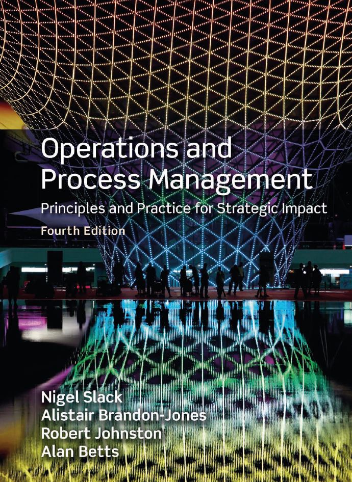 Operations and Process Management 4th 4E
