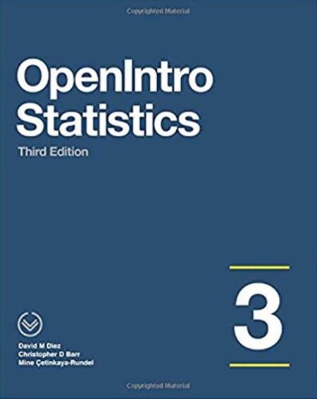 OpenIntro Statistics 3rd 3E David Diez