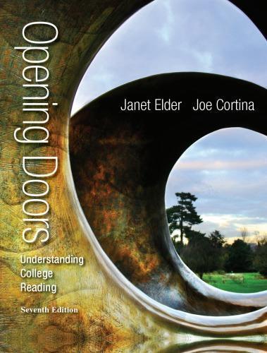 Opening Doors Understanding College Reading 7Th