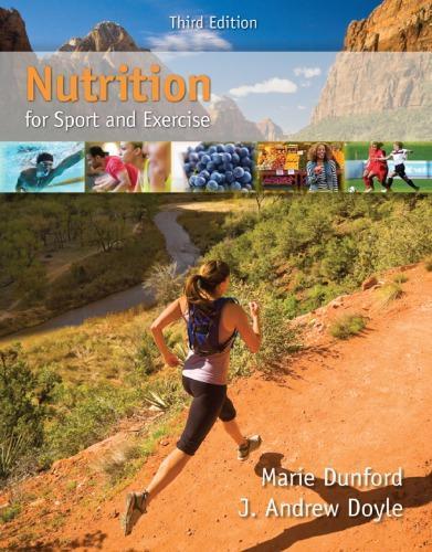 Nutrition For Sport And Exercise 3Rd