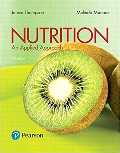 Nutrition An Applied Approach 5th by Janice J Thompson