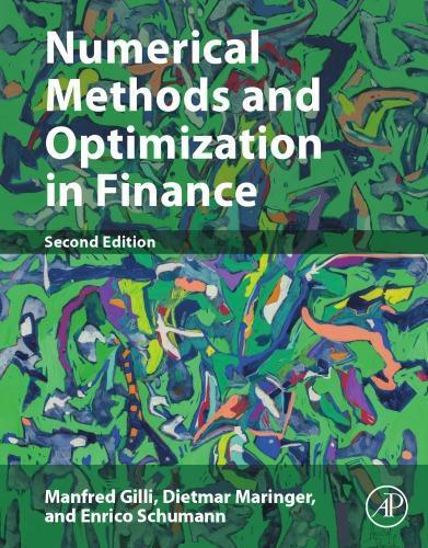 Numerical Methods And Optimization In Finance 2Nd
