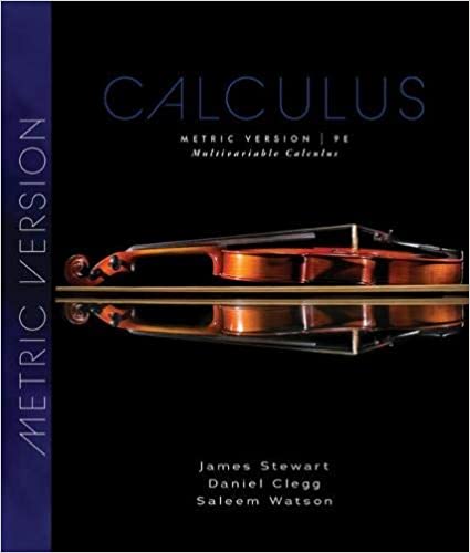 Multivariable Calculus Metric 9th