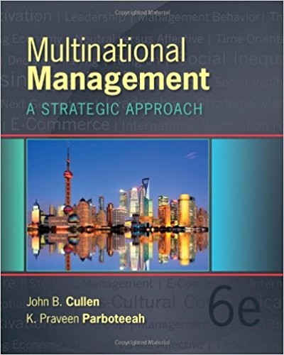 Multinational Management 6th Ediiton by Cullen