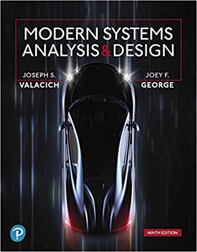 Modern Systems Analysis and Design 9th