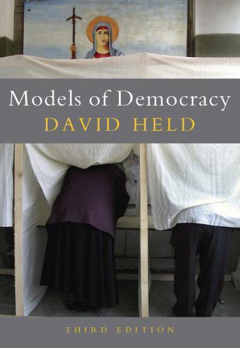 Models Of Democracy 3Rd