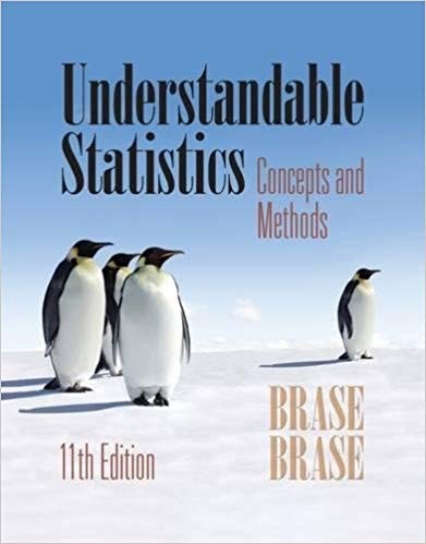 Understandable Statistics 11th by Charles Henry Brase
