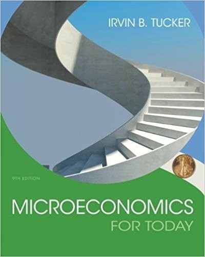 Microeconomics For Today 9th by Irvin B Tucker