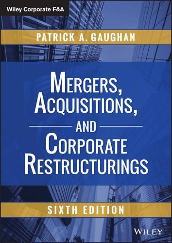 Mergers Acquisitions And Corporate Restructurings 6Th