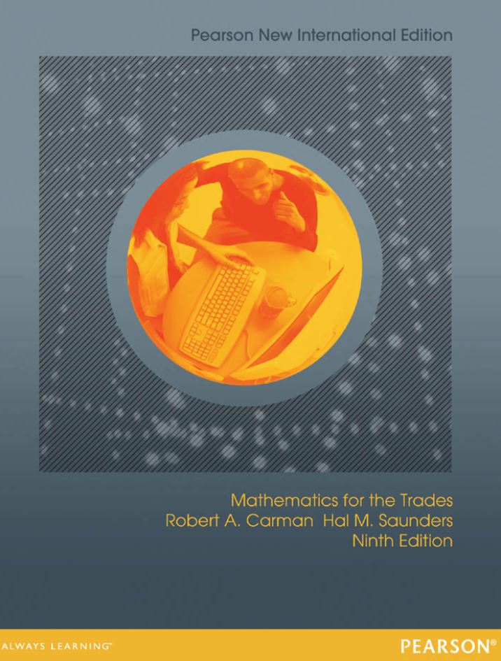 Mathematics for the Trades 9th 9E Carman