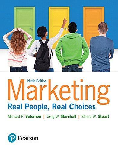 Marketing Real People Real Choices 9Th