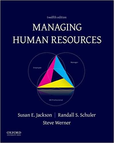 Managing Human Resources 12th by Susan E Jackson
