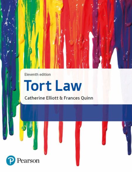 Tort Law 11th 11E Catherine Elliott