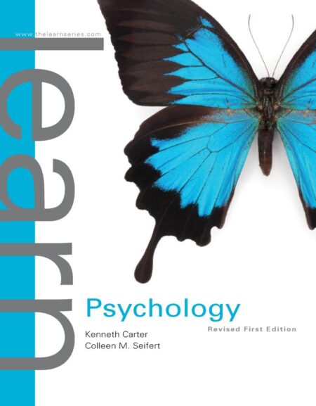 Learn Psychology Kenneth Carter Colleen Seifert