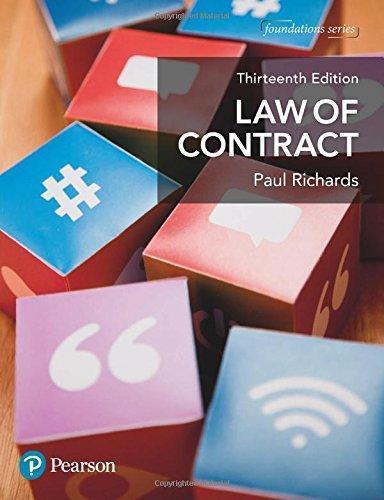 Law Of Contract 13Th