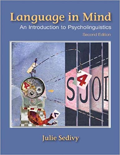 Language in Mind An Introduction to Psycholinguistics 2nd