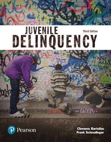 Juvenile Delinquency Justice Series 3Rd