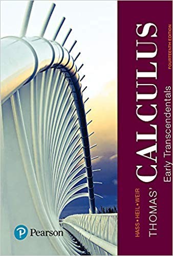 Thomas8217 Calculus Early Transcendentals 14th