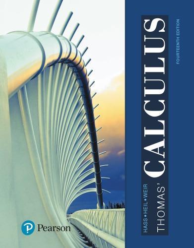 Thomas Calculus 2 Volumes 14Th