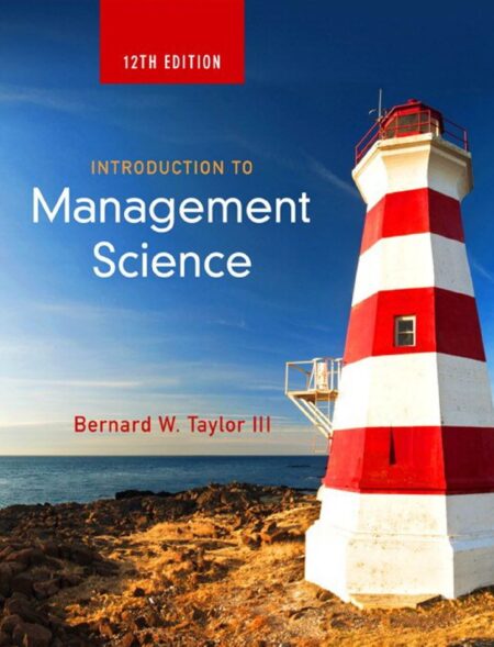 Introduction to Management Science 12th 12E