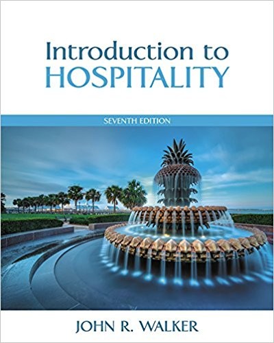 Introduction to Hospitality 7th Introduction to Hospitality 7th