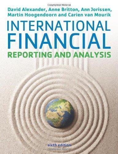International Financial Reporting And Analysis 6Th International Financial Reporting And Analysis 6Th