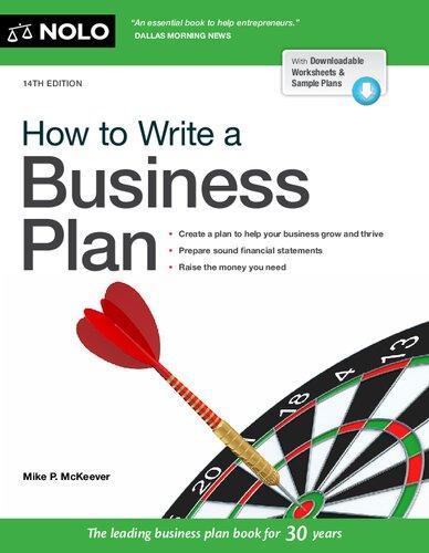 How To Write A Business Plan 14Th