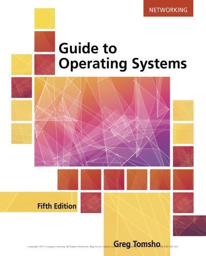 Guide To Operating Systems 5Th