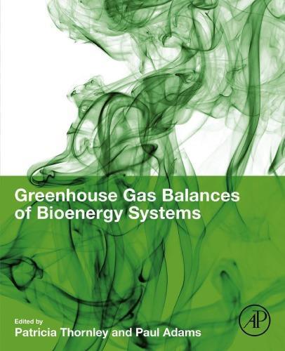 Greenhouse Gas Balances Of Bioenergy Systems