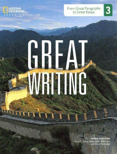 Great Writing 3 From Great Paragraphs To Great Essays Student Book