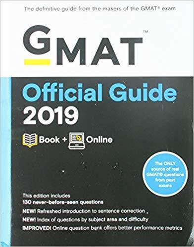 Gmat Official Guide 2019 3Rd