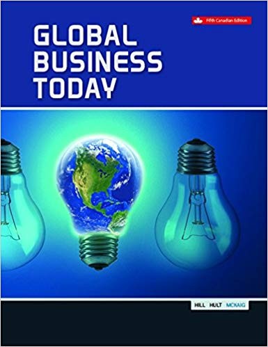 Global Business Today 5th Canadian by Charles W L Hill Dr Global Business Today 5th Canadian by Charles W L Hill Dr