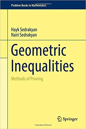 Geometric Inequalities Methods of Proving Problem Books in Mathematics