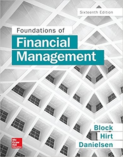 Foundations of Financial Management 16th by Stanley Block