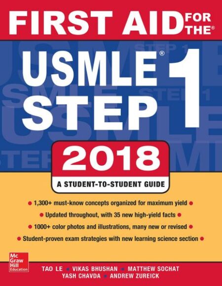 First Aid for the USMLE Step 1 2018 28th 28E Tao Le